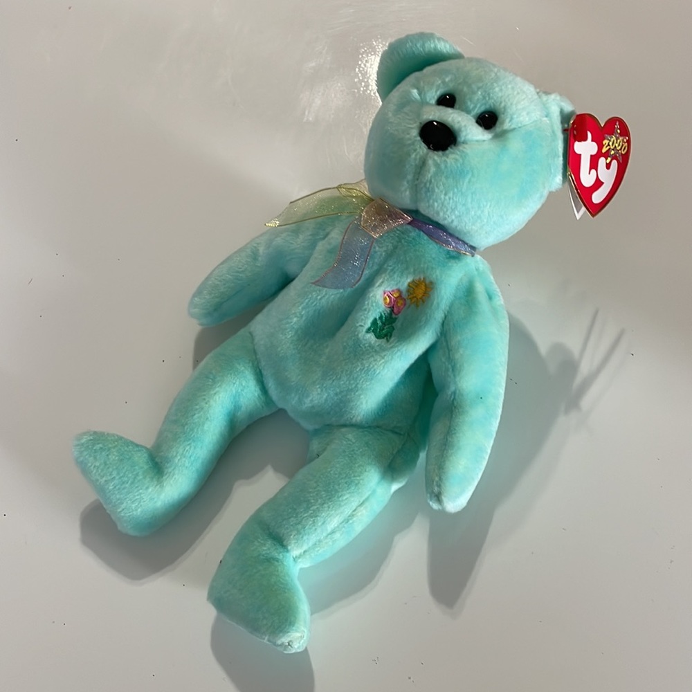 Ty Beanie Baby * Ariel, the Memory Bear * Collectible * - Picture 3 of 12